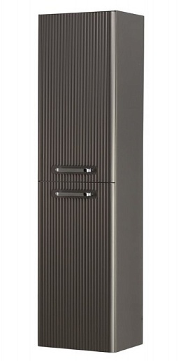 BelBagno Шкаф подвесной Due 40/150 оружейная сталь ручки Сатиновый никель – фото-1